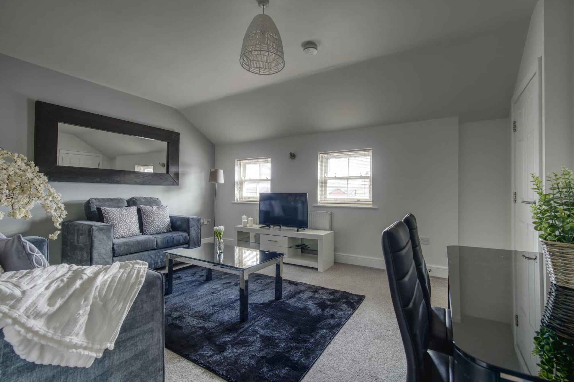 #St Georges Court By Derbnb, Spacious 2 Bedroom Apartments, Free Parking, Wi-Fi, Netflix & Within Walking Distance Of The City Centre Derby Exteriér fotografie